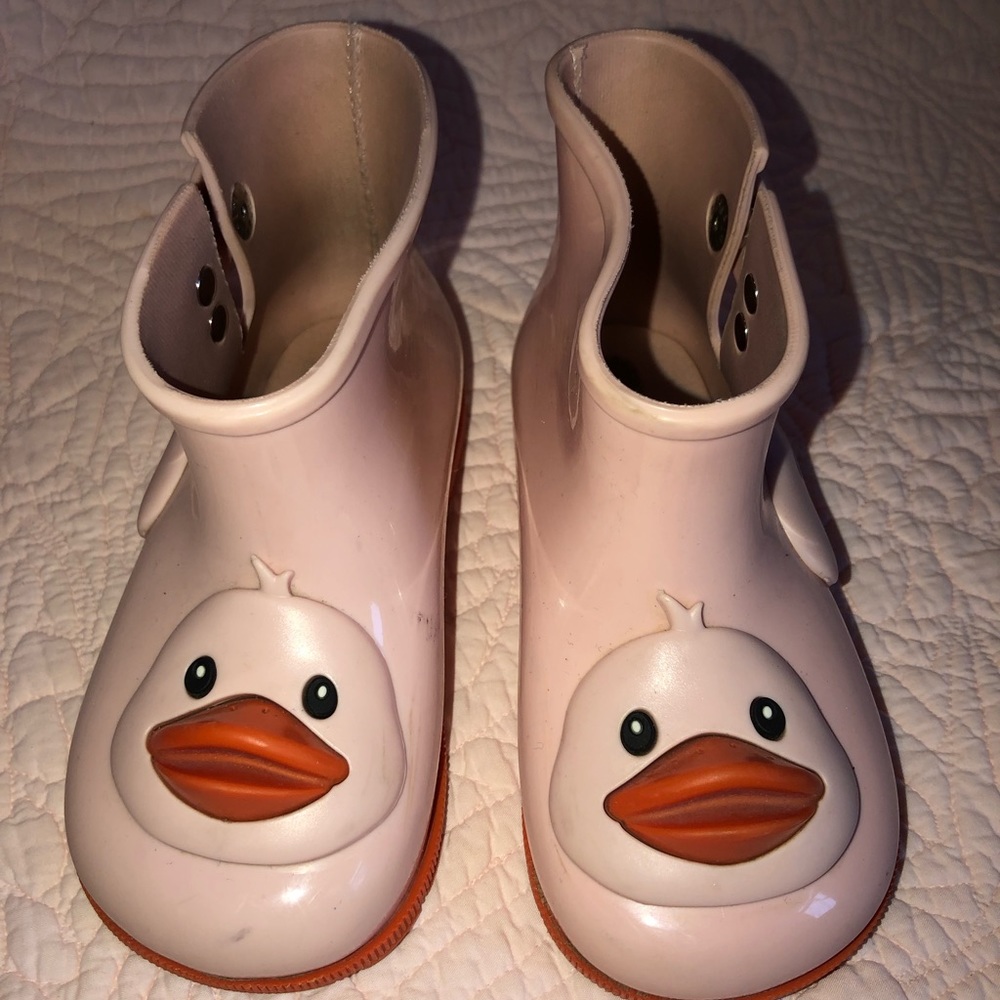Mini Melissa Duck boots
